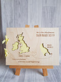 RECUT front panel ONLY existing guest book A4