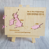 RECUT front panel ONLY existing guest book A4