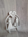 Wedding Cake Toppers - Silhoute