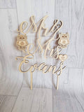 Wedding Cake Toppers - Just Text