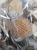 Destination wedding favours, Clam Wedding Favours