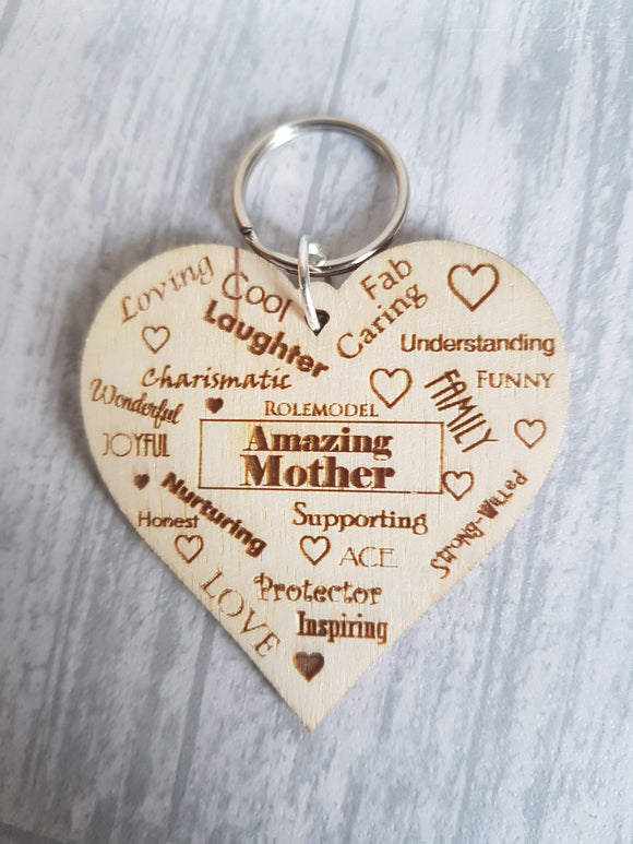 Words of love keyring