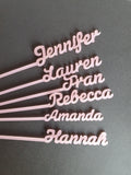 Acrylic Drink Stirrers