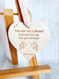 Lobster to wifester heart