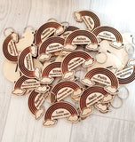 Rainbow keyrings