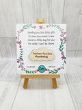Hugs - 5cm 'we' version cards - NON PERSONALISED
