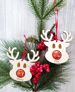 Reindeer Chocolate Holders, Stocking Fillers, Napkin Holder, Festive Decor, Table Decor, Secret Santa Gifts, Personalised Decor, Tree Decor
