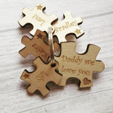 Grandad Jigsaw Puzzle Keyrings