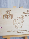 Baby Memory Keepsake Book