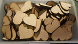 Plain 3cm Mdf Hearts 3mm Thick