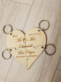 Heart Keyring Interlinking