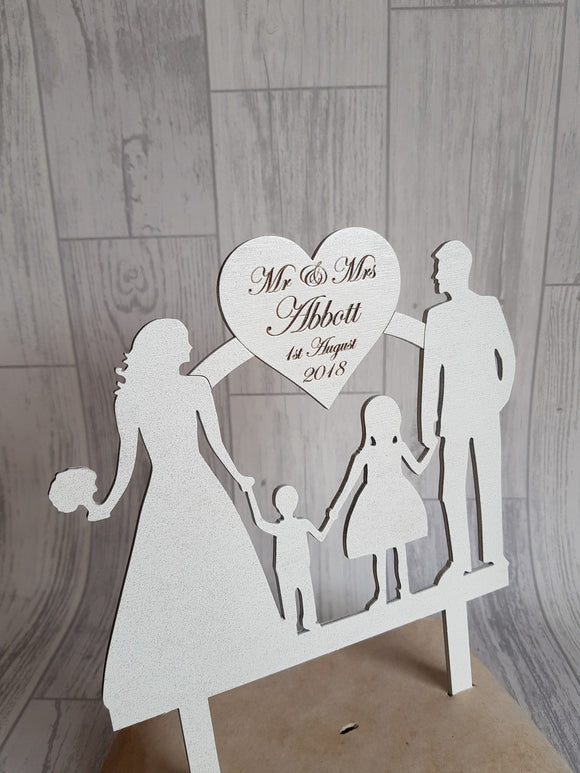 Wedding Cake Toppers - Silhoute