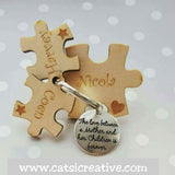 Puzzle piece Keyrings - Various Pieces