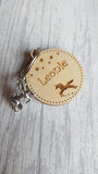 Unicorn Personalised Keyring