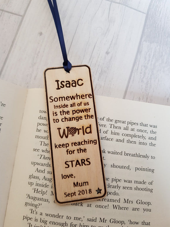 Back to School Bookmark