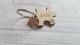 Puzzle piece Keyrings - Various Pieces