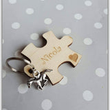 Puzzle piece Keyrings - Various Pieces