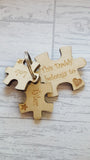 Puzzle piece Keyrings - Various Pieces