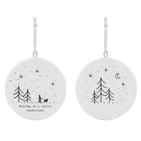 Double Sided Decorations- Walking in a winter wonderland