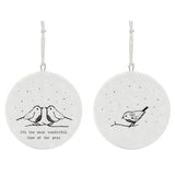 Double Sided Decorations- Robin it's the most wonderful time