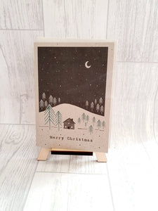 East Of India - Winter Land - Hillside Card